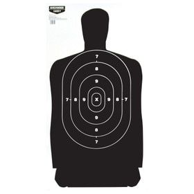 Birchwood Casey Eze-Scorer 24" x 45" B-27 Silhouette Target features scoring values